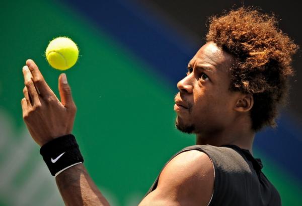 gael monfils hair. Marat Safin went out to Tomas
