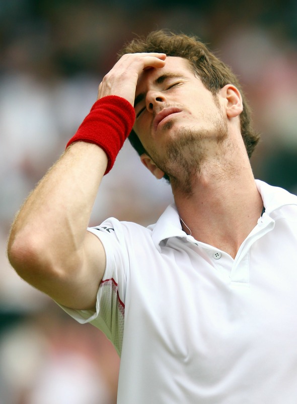 andy murray hair. andy murray muscles.